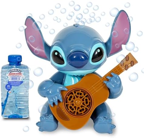 Stitch no-spill musical bubble machine